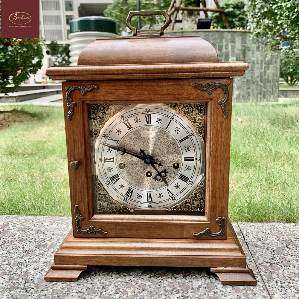 Đồng hồ để bàn Hamilton 5 gông 5 búa vintage