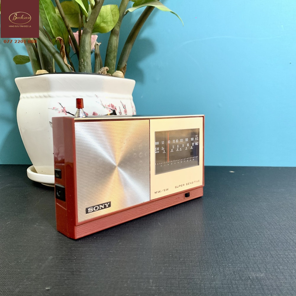 Radio mini Sony 6R - 12 vỏ nhựa