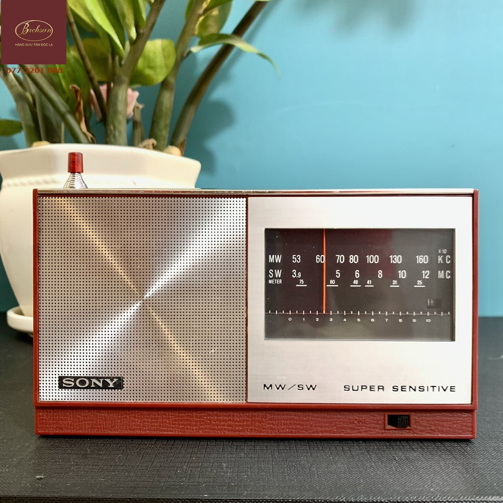 Radio mini Sony 6R - 12 vỏ nhựa