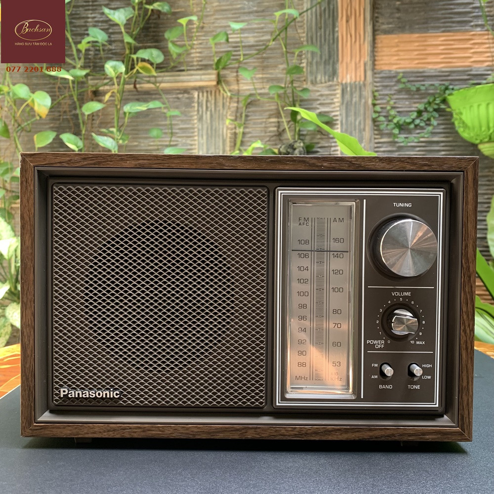 Radio Panasonic Model RE-6289 vỏ gỗ vintage