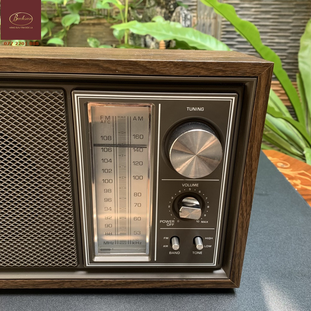 Radio Panasonic Model RE-6289 vỏ gỗ vintage