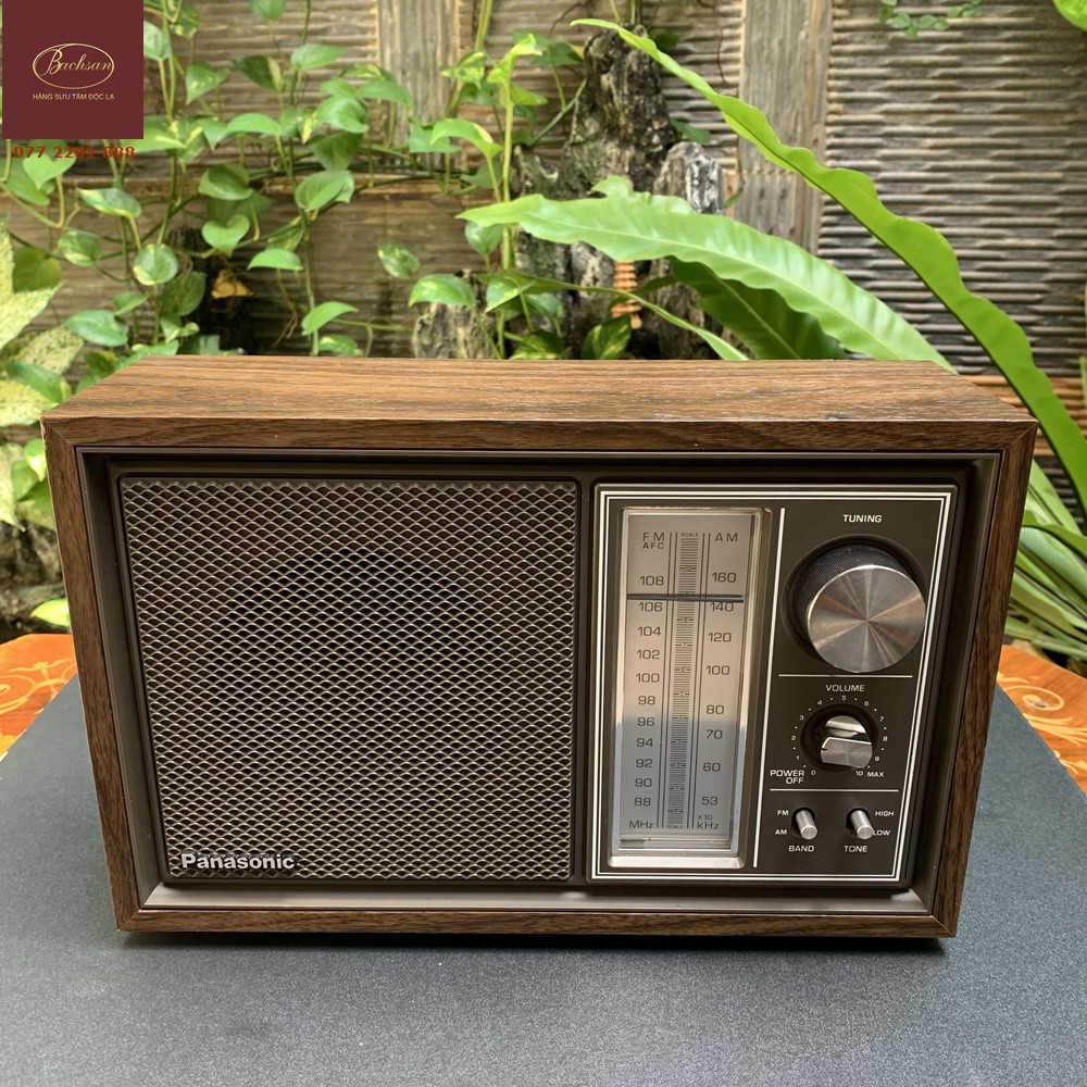 Radio Panasonic Model RE-6289 vỏ gỗ vintage