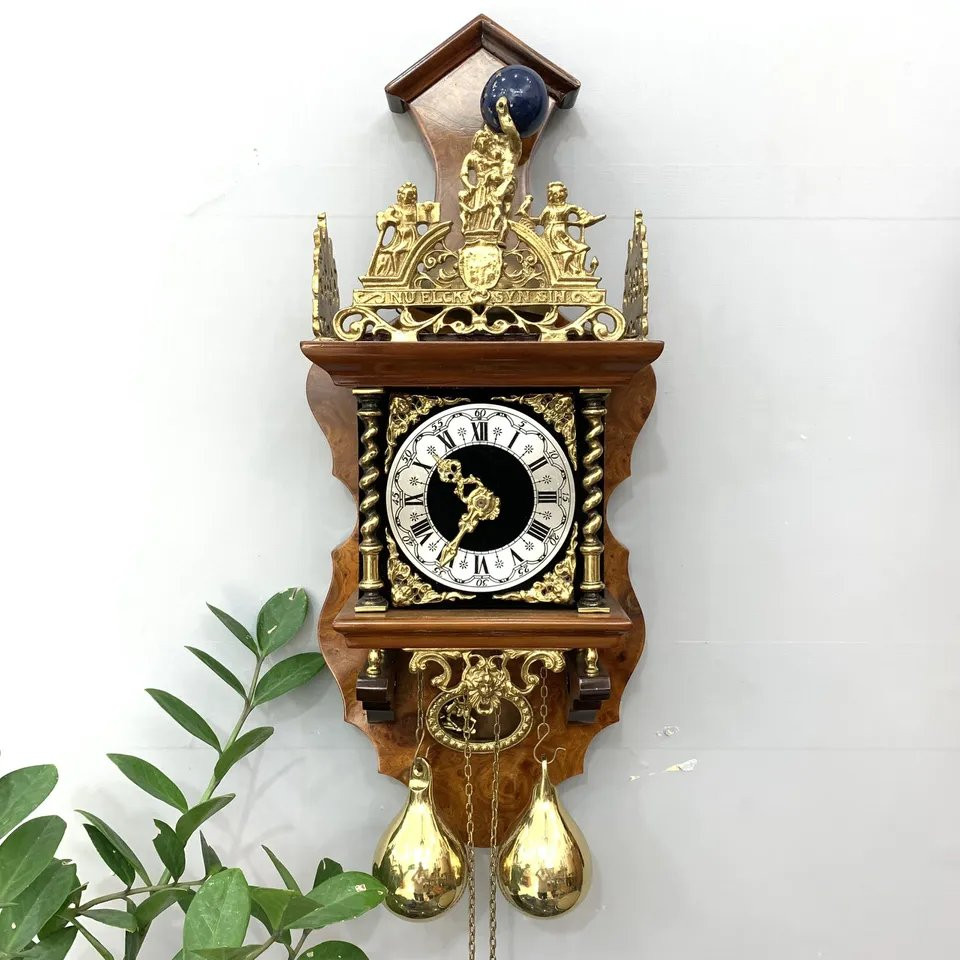 Đồng hồ treo tường tạ lê máy Đức vintage size đại