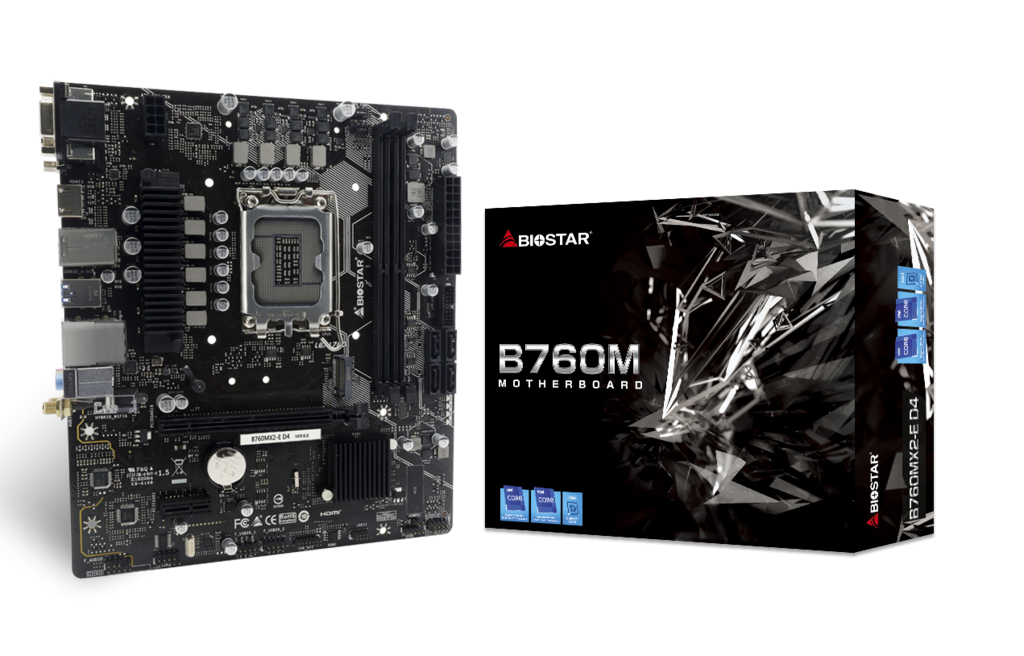 Motherboard BIOSTAR B760MX2-E D4