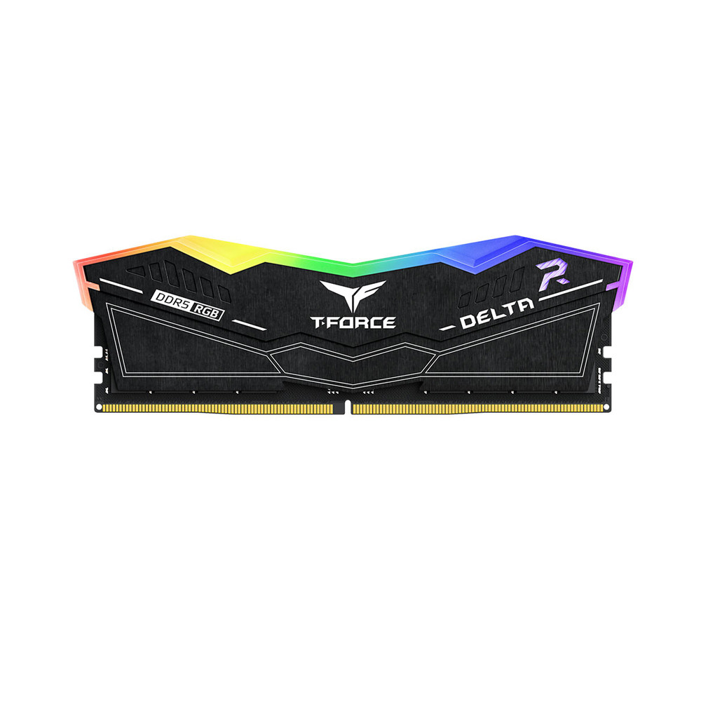 Ram PC TeamGroup T-Force Delta RGB 16GB DDR5 6000MHz Black (FF3D516G6000HC38A01)