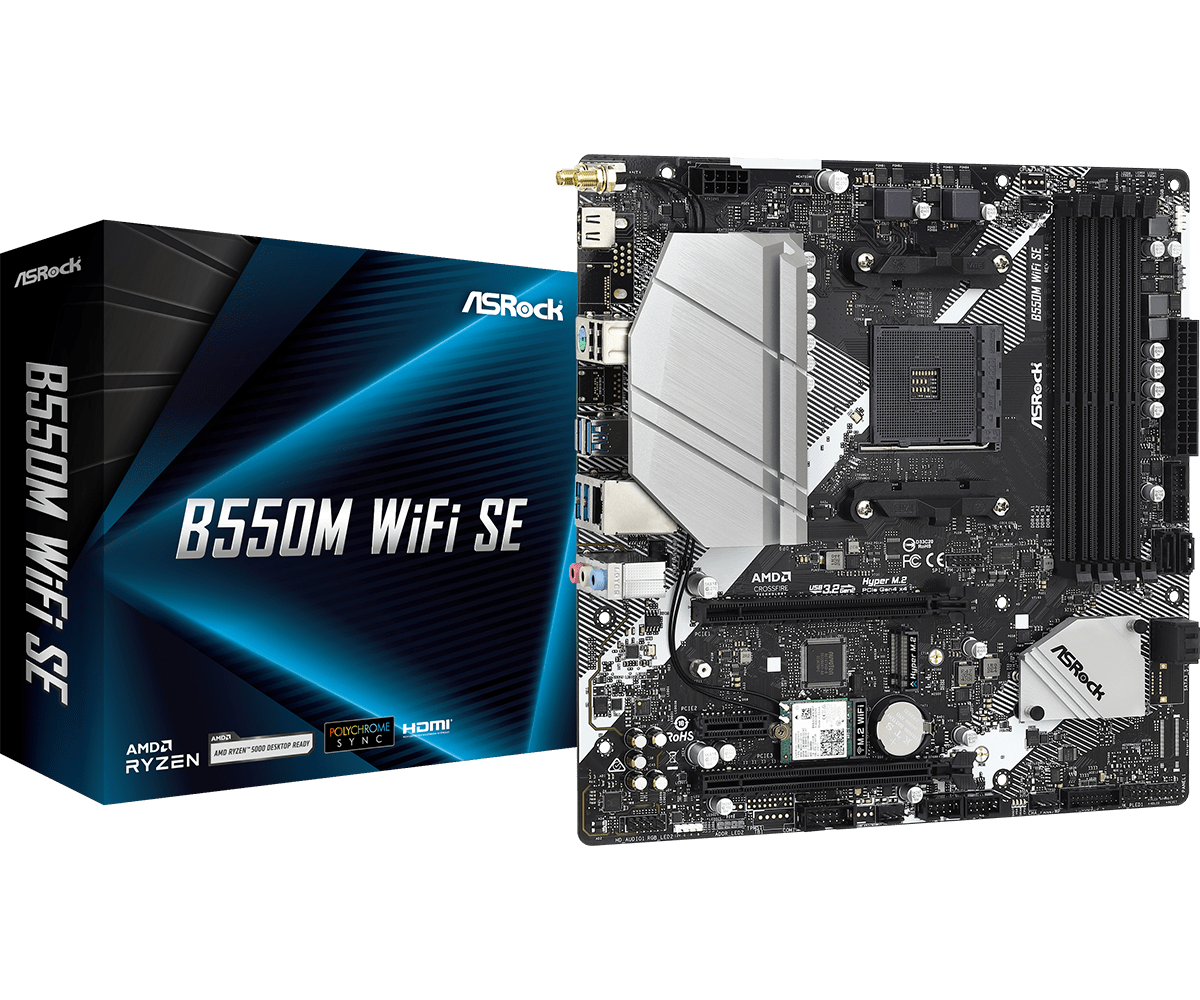 Mainboard Asrock B550M Wifi SE